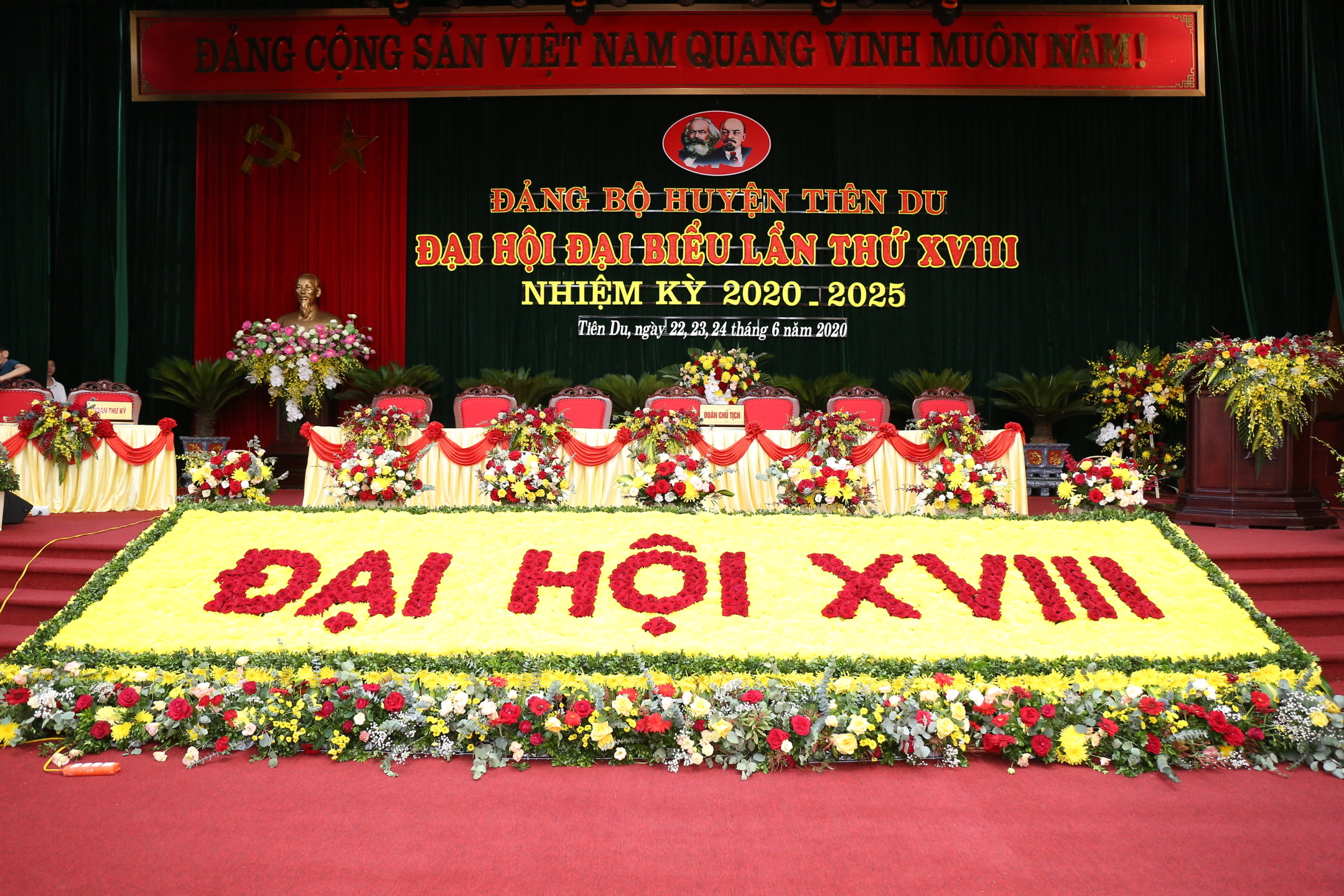ĐẠI HỘI ĐẢNG TIÊN DU 2020 – 2025