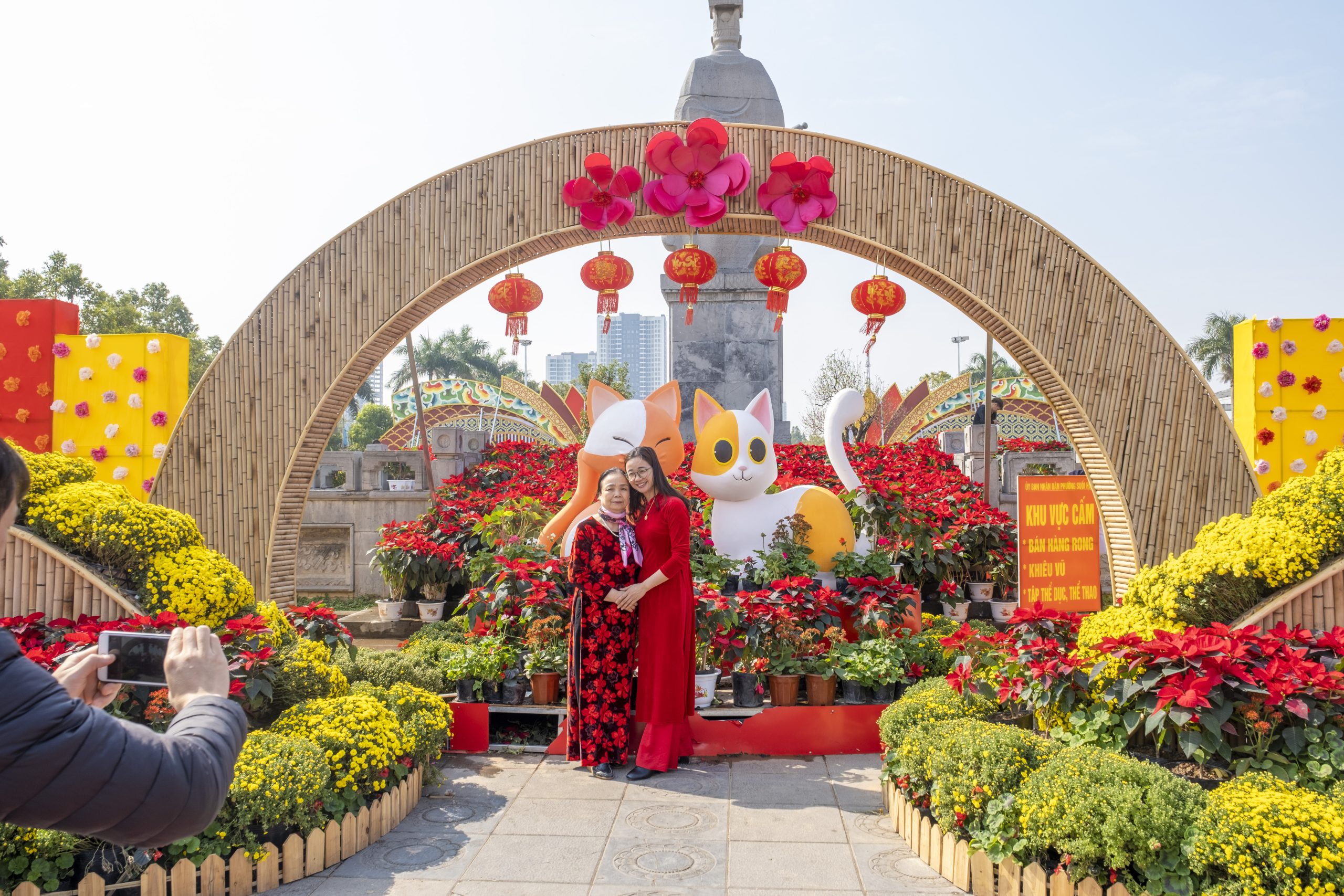 DỰ ÁN ĐƯỜNG HOA VÀ ĐIỂM HOA TẾT THÀNH PHỐ BẮC NINH